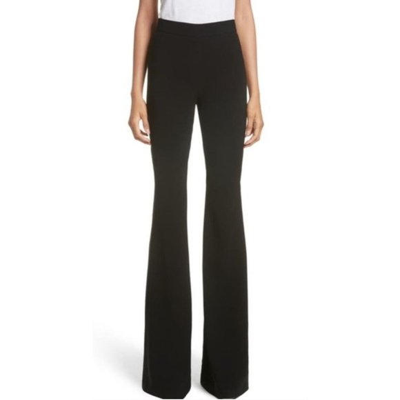 BRANDON MAXWELL Crepe Kick Flare Pants